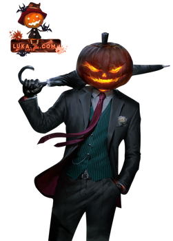 [RENDER]The Pumpkin Man