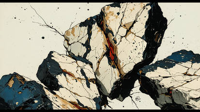 Cracked Marble #5