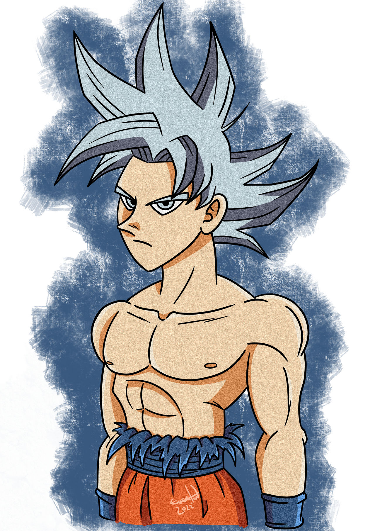 Ultra Instinct by campzart on DeviantArt