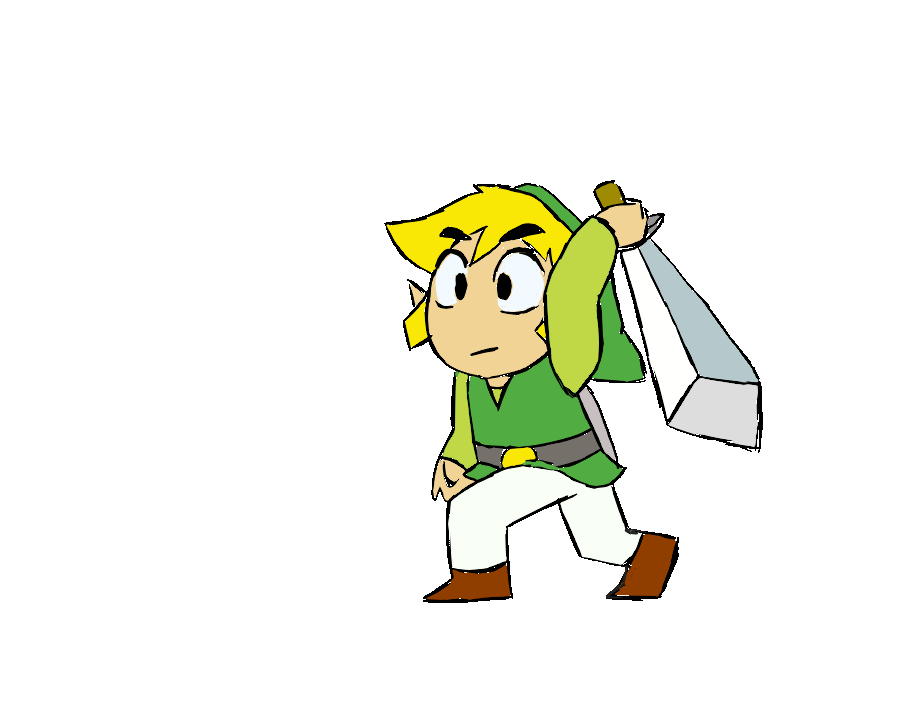 Link sword slash (animation) by RhyanAbbott on DeviantArt