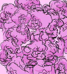 Pink/Rose Doodle Page