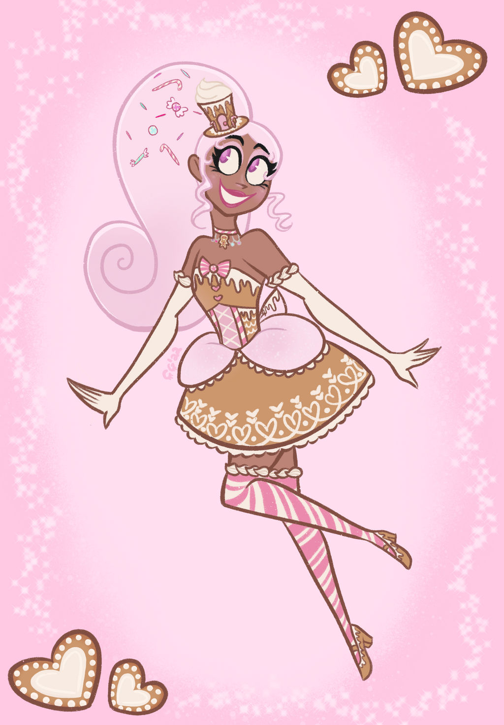 Gingerbread Girl by CandyGhastly on DeviantArt