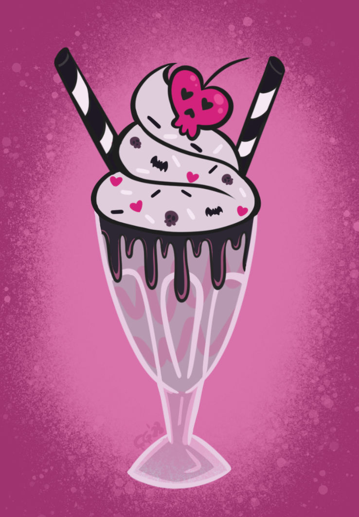 Valloween Milkshake by CandyGhastly on DeviantArt