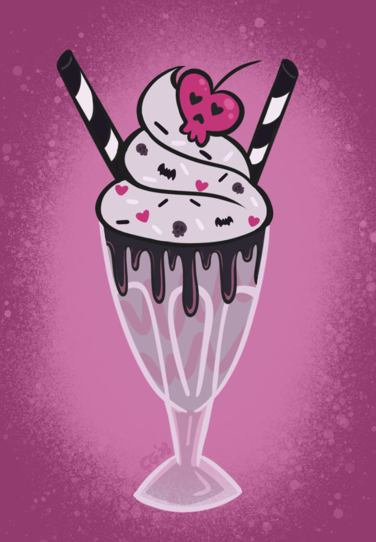 Valloween Milkshake by CandyGhastly on DeviantArt