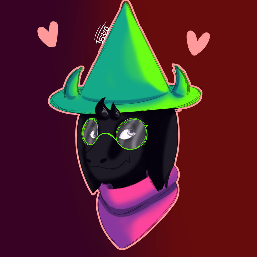 Blind Ralsei Ralsei headshot sketch by Damian5320 on DeviantArt