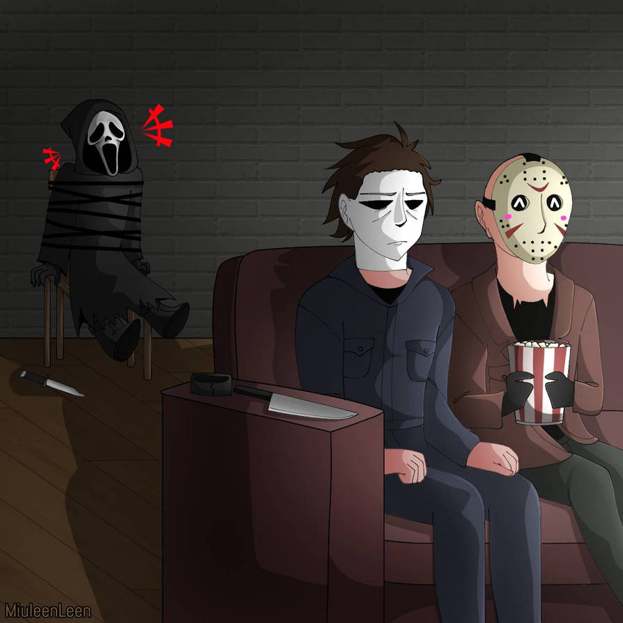 slasher trio by MiuleenAKTS0 on DeviantArt
