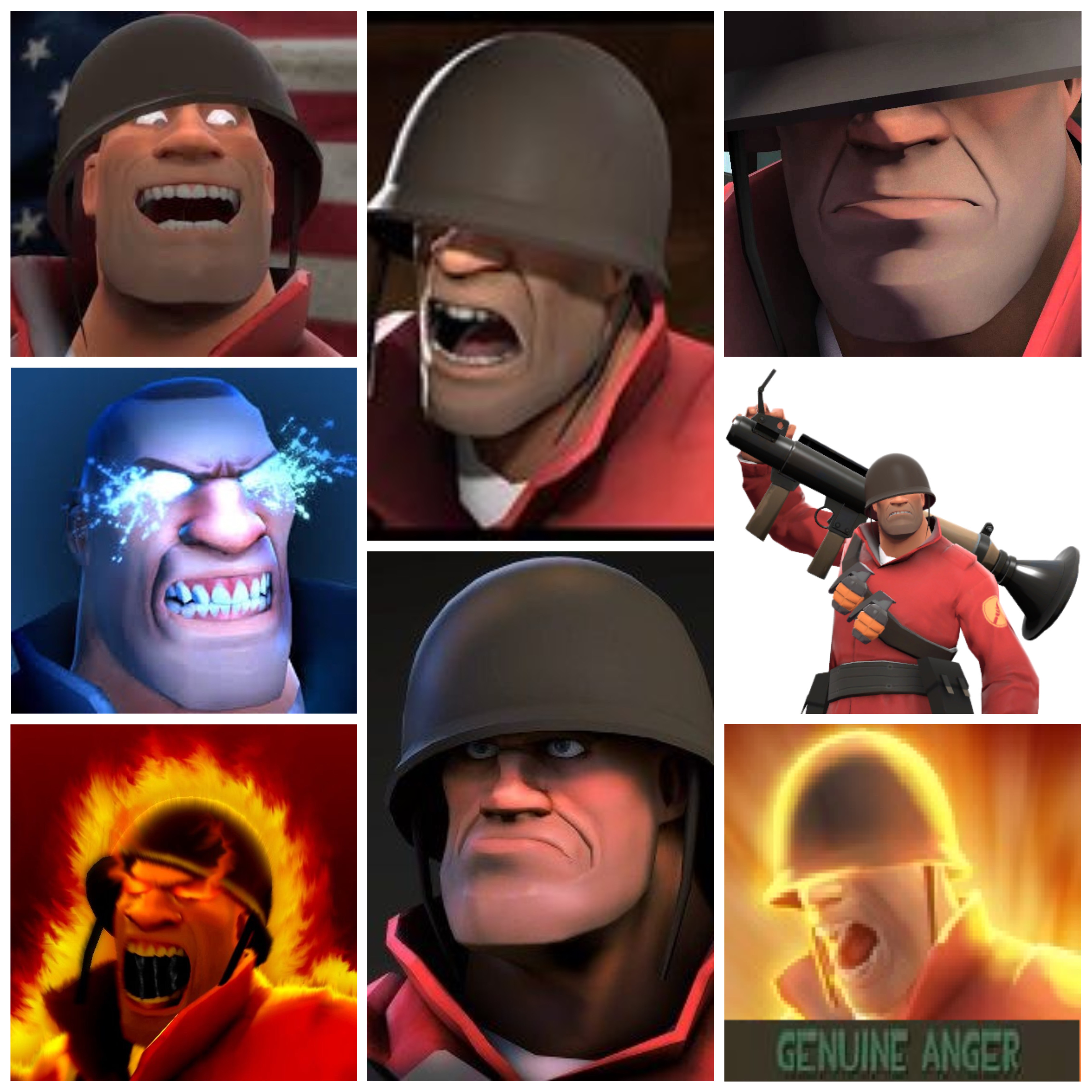 Tf2 Raging TF2 soldier becoming angry by jason15673 on DeviantArt