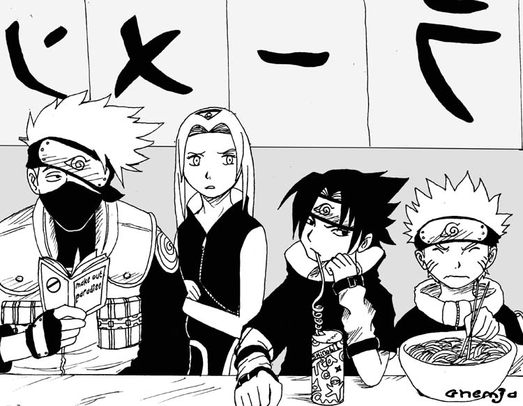 Naruto Ramen Shop Wallpaper