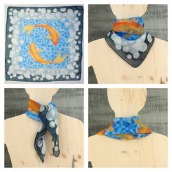 Silk Scarf: Fishes