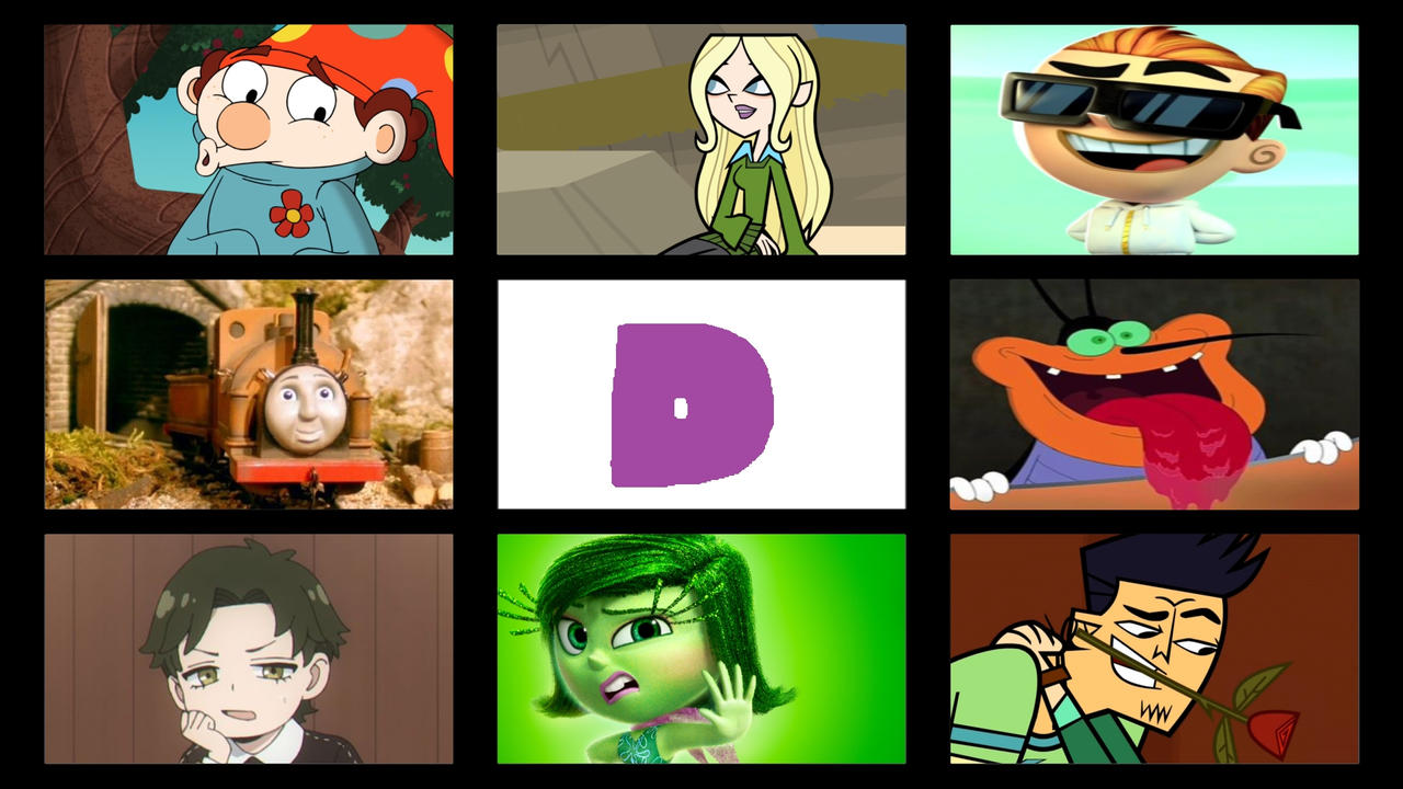 D Character Animation My Favorite D Characters by CartoonFanTheThird on DeviantArt
