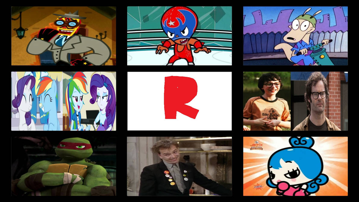 My Favorite R Characters by CartoonFanTheThird on DeviantArt