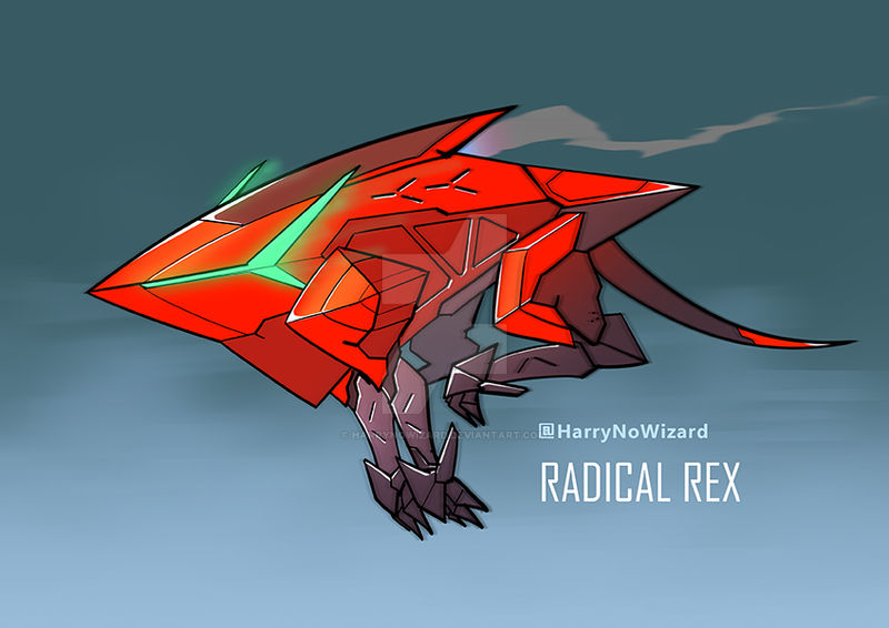 Radical Rex Raptor OPEN- Set price Adopt - Radical Rex by HarryNoWizard on DeviantArt