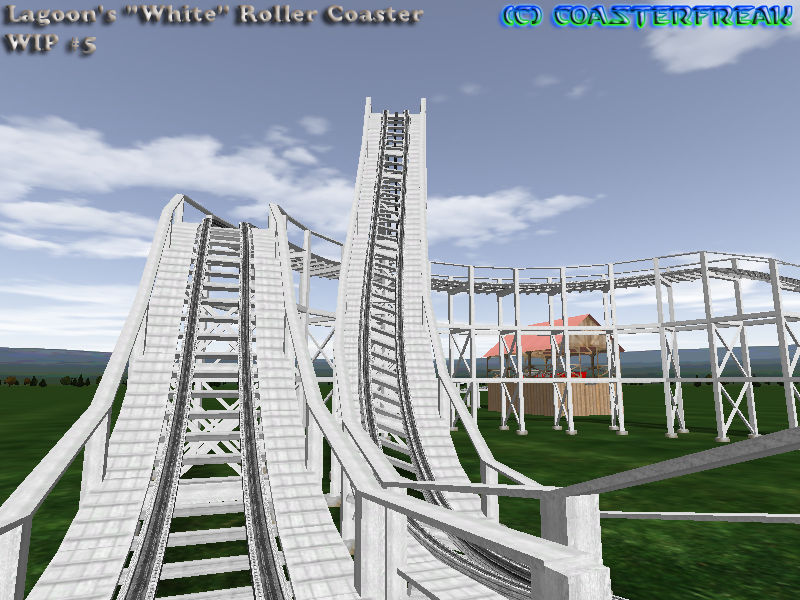 White Roller Coaster WIP 5