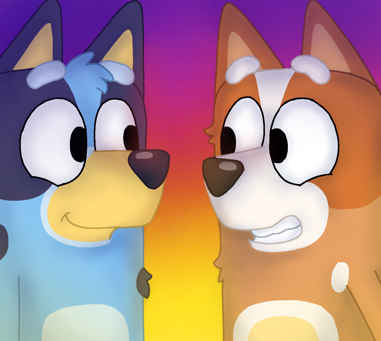 Grown Up Bluey And Bingo Bluey Fanart By 6jiggle6jade6 On Deviantart