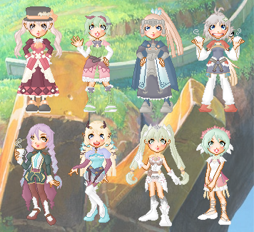 Rune Factory 4 Doll Collection