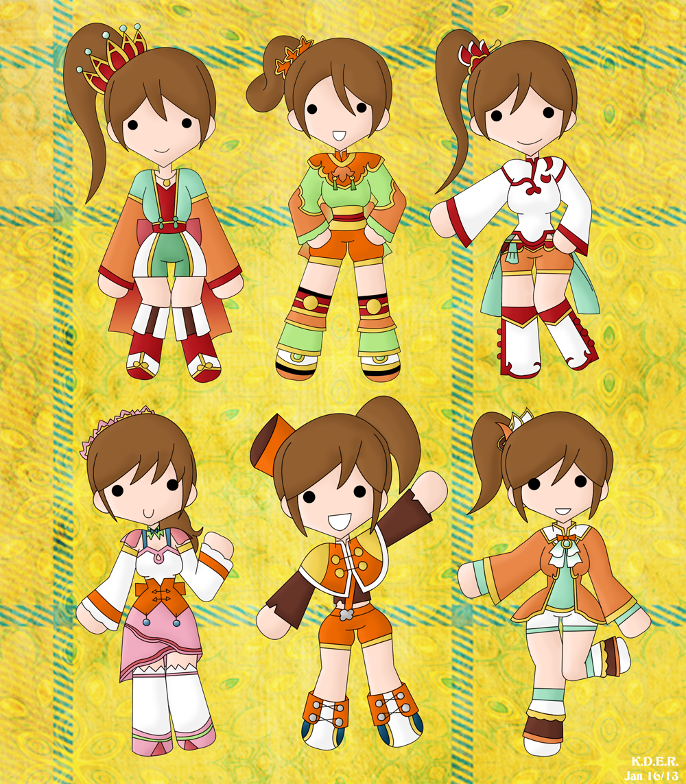 Dw - The Transformation Xiao Qiao By Cutepiku On Deviantart