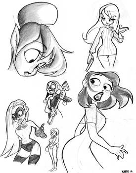 pencil doodles 3