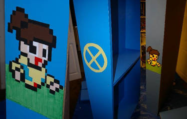 Kitty Pryde Bookshelf