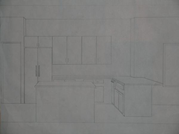 Kitchen work area