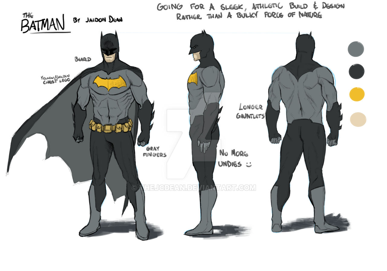 The Batman ~ Redesign by TheJCDean on DeviantArt