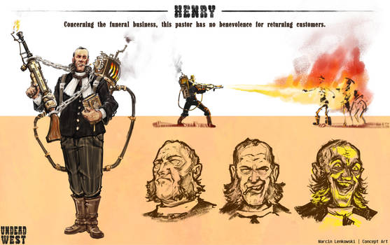 Reverend Henry - Character sheet