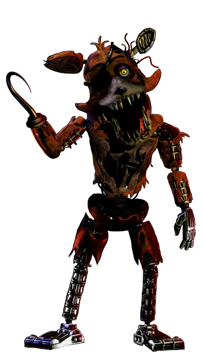 Withered Foxy by no5850 on Newgrounds