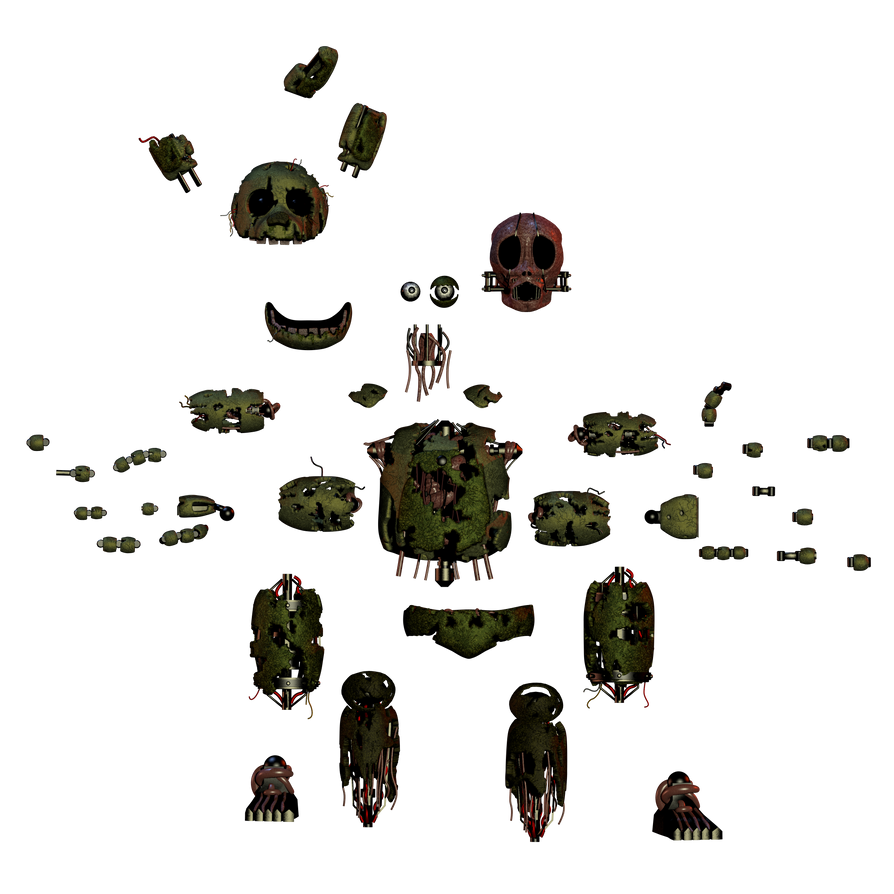 Springtrap Parts SpringTrap Resource by amongusdc2minusspeed on DeviantArt