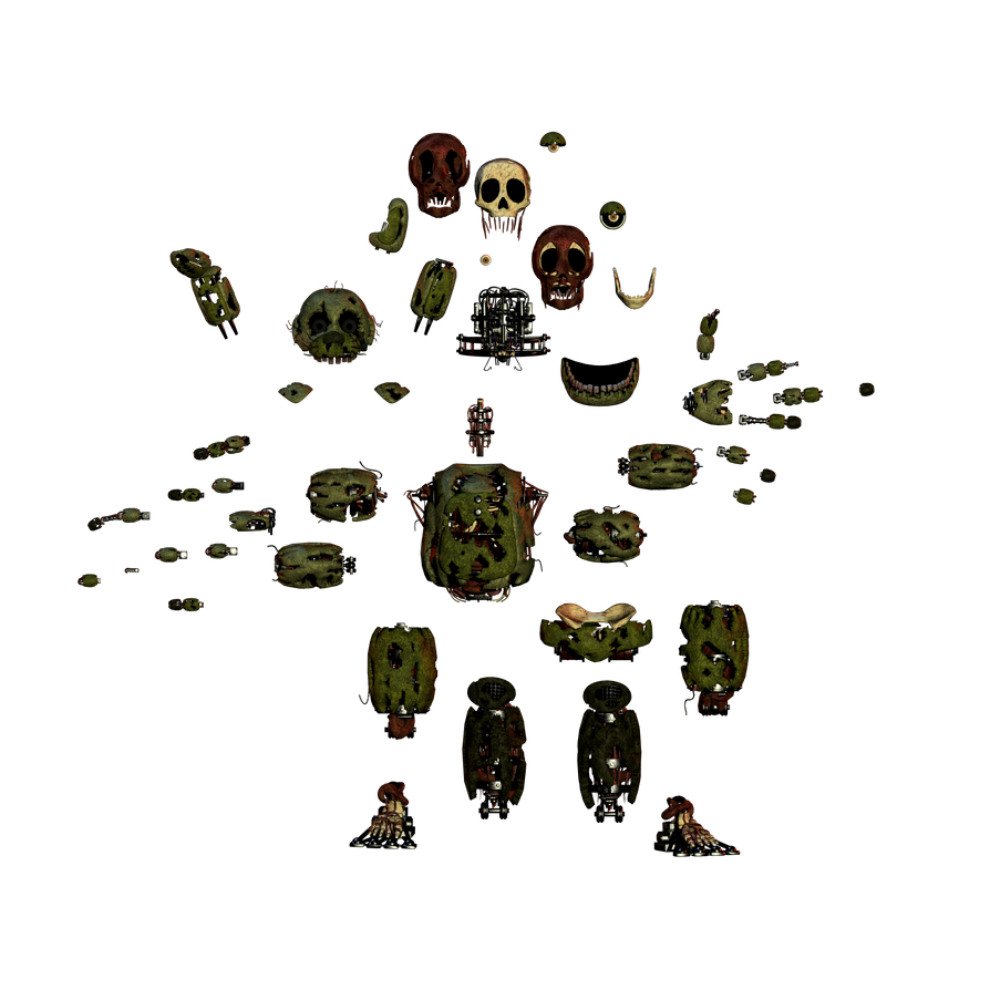 Stylised SpringTrap Resources by amongusdc2minusspeed on DeviantArt