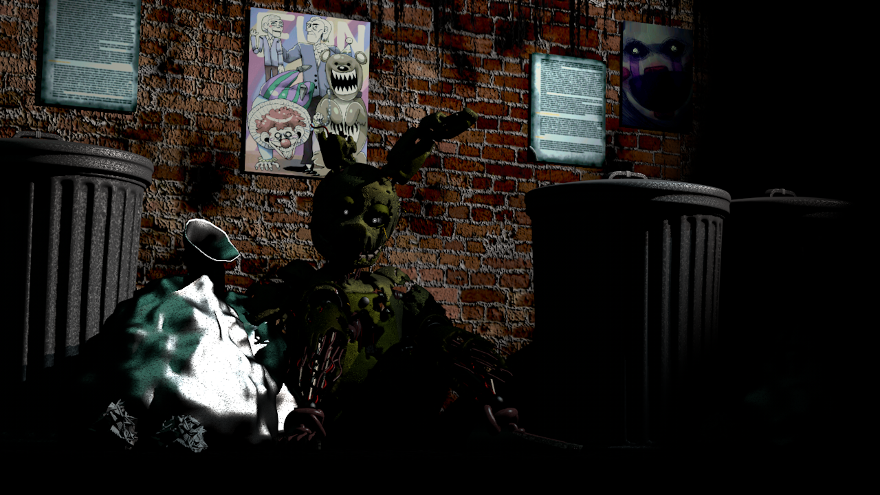 Springtrap In Fnaf springtrap in fnaf 6 by amongusdc2minusspeed on DeviantArt