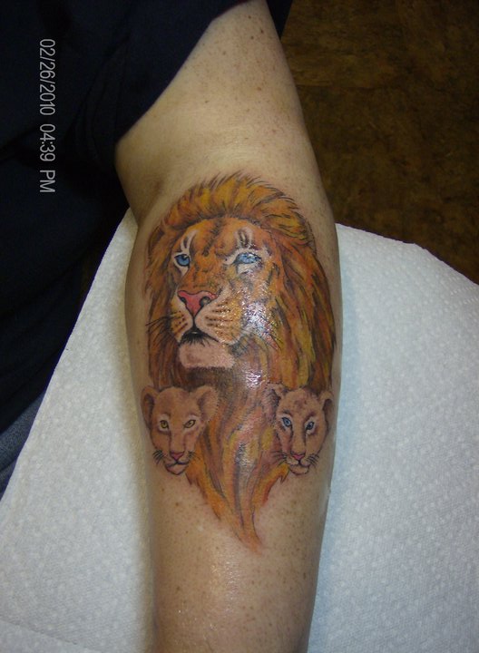 lion tattoo