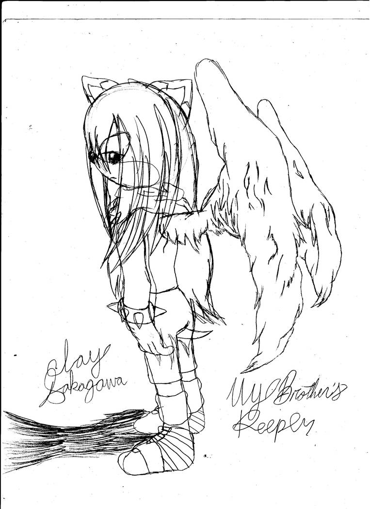 My Brother's Keeper Clayton Sakagawa sketch by Toyeshinyama on