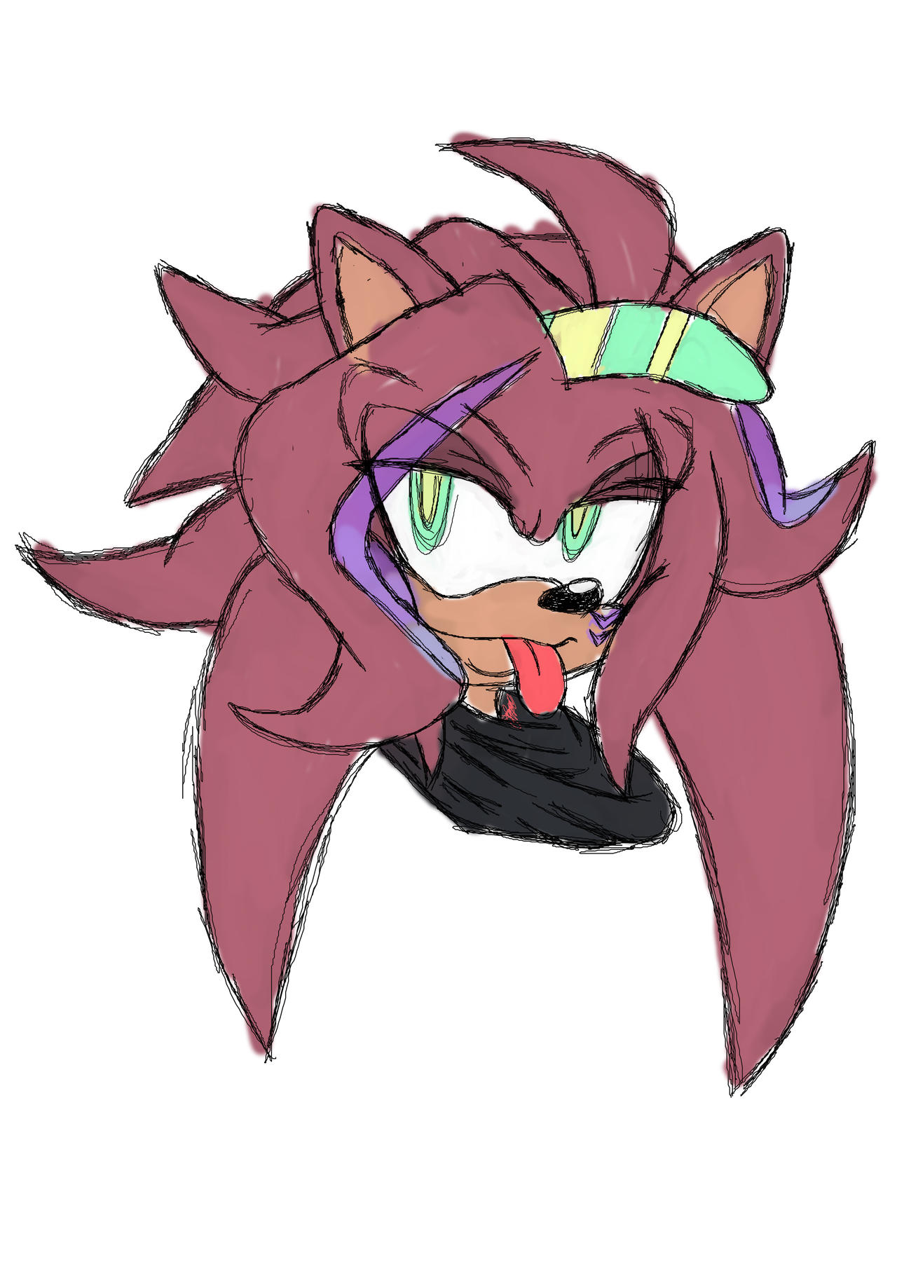 Headshot Sketch: Rayzor by Toyeshinyama on DeviantArt