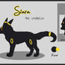 Siara Reference Sheet