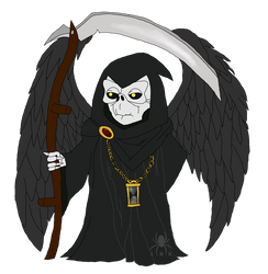 Thanatos, God of Death by LadyHexaKnight