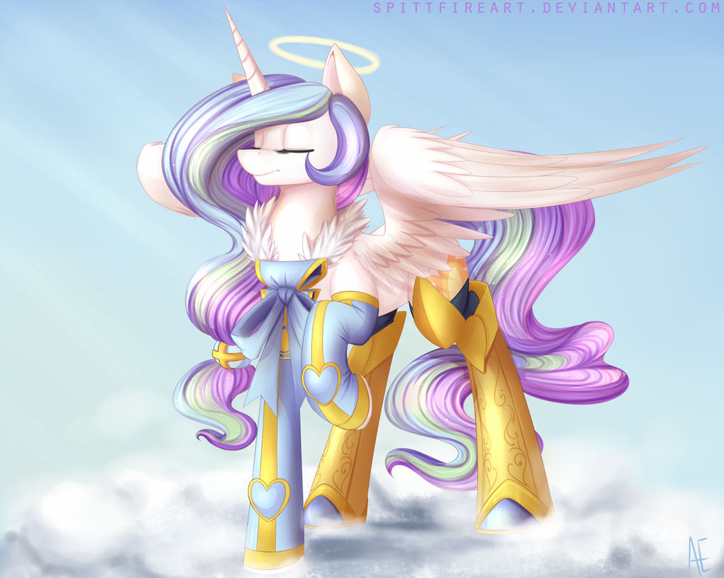 Commission: Angel Celestia