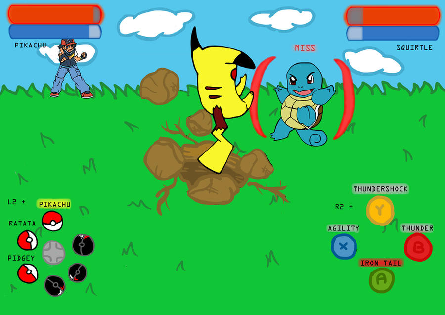 Pokemon Training Interface Pokemon new game's interface by mathbrito on DeviantArt