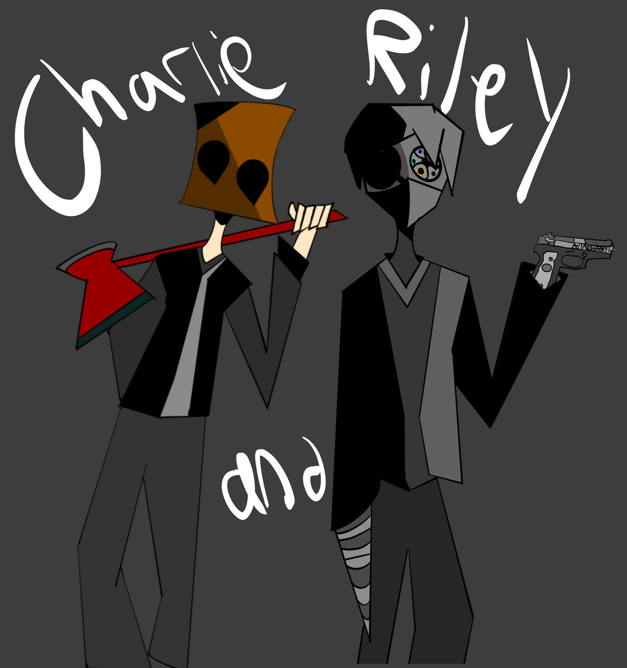 Cc And Riley Charlie and Riley by ViX08 on DeviantArt
