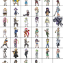 Pokemon Sun Moon trainers sprites (ongoing)