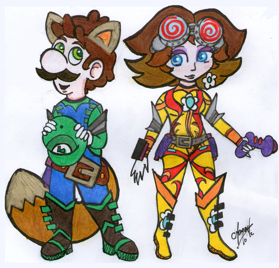 Daisy and Luigi - Psychic Warriors