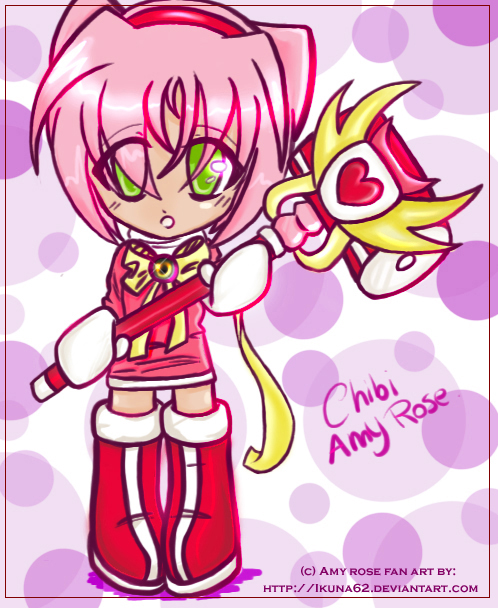 Chibi Amy Rose