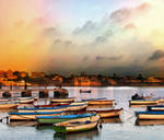 Colorful Harbor by Reham-Y