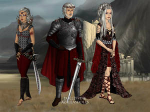 Visenya, Aegon, Rhaenys