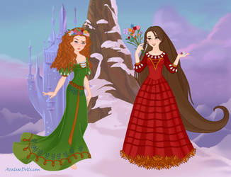 Merida and Elinor spring