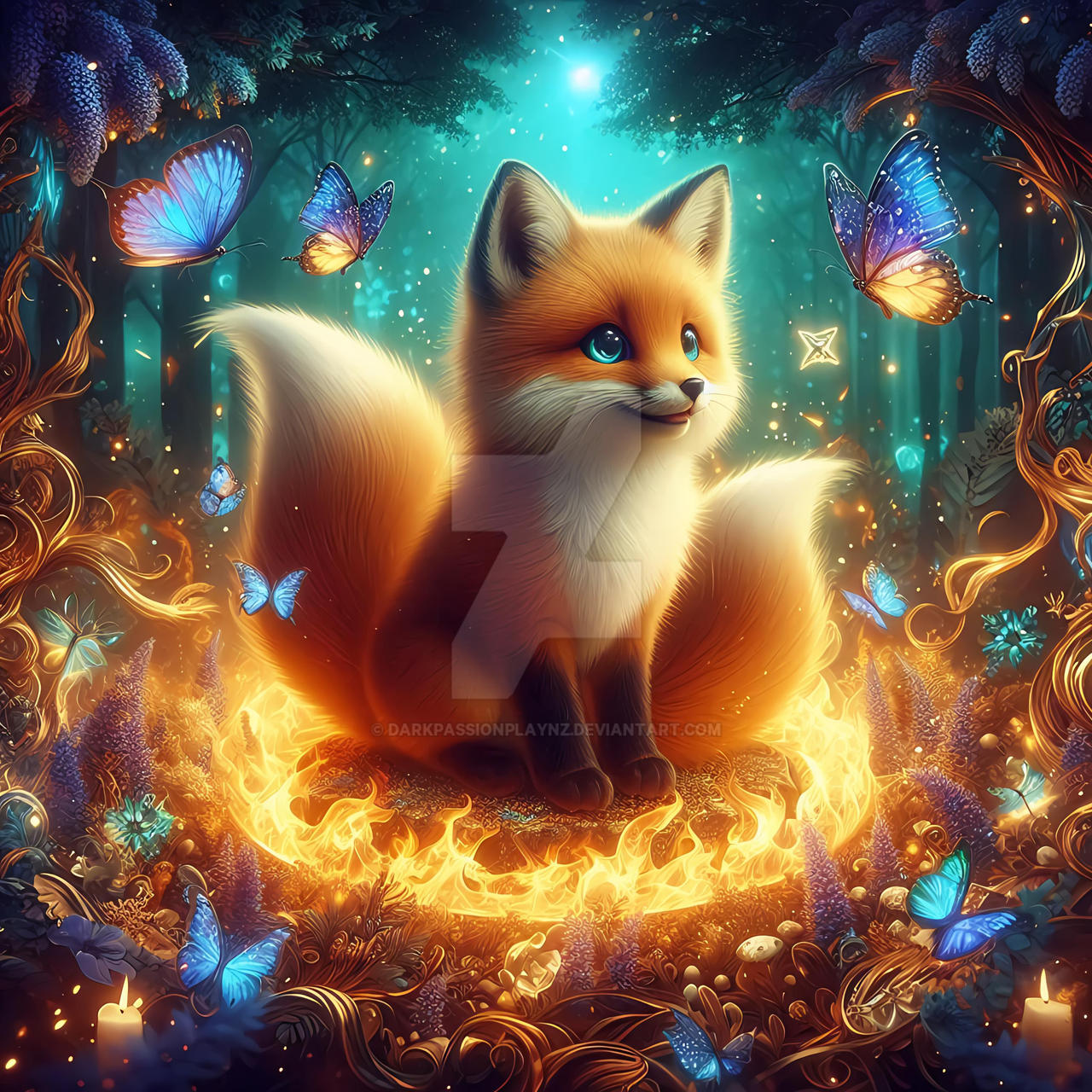 Deviantart Foxes Friendship Foxes 2 by DarkPassionPlayNZ on DeviantArt