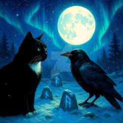 Midnight and the Raven