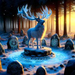 The Solstice Guardian Stag