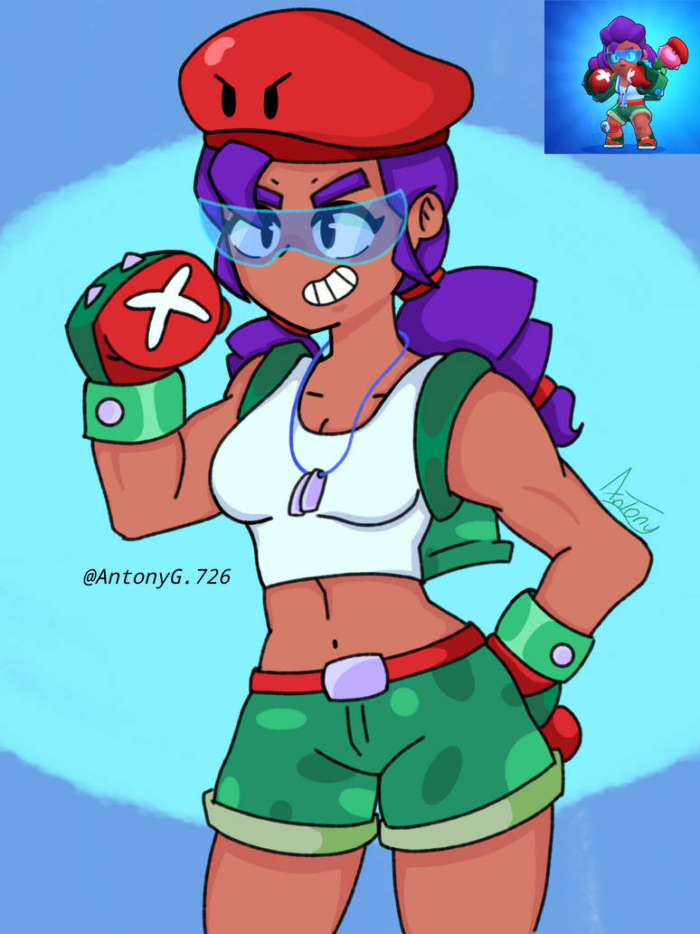 Brawl Stars Major Rosa/Rosa comandante by antonyg726 on DeviantArt