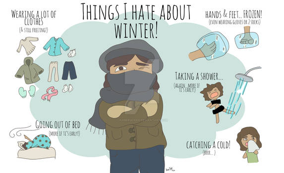 Why I hate winter...