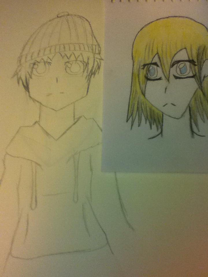 Comparison Drawing, Then and Now 2012-2013 by ZaxiDLune on DeviantArt