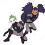 Request Iris and Cilan Team Plasma Grunts